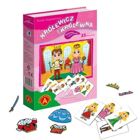 PUZZLE Alexander 35 Magnetyczne Królewicz i Królewna